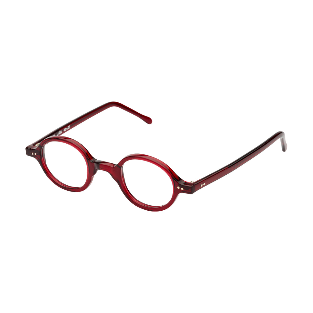 Lunettes de vue rouges Joseph, vue sur le côté